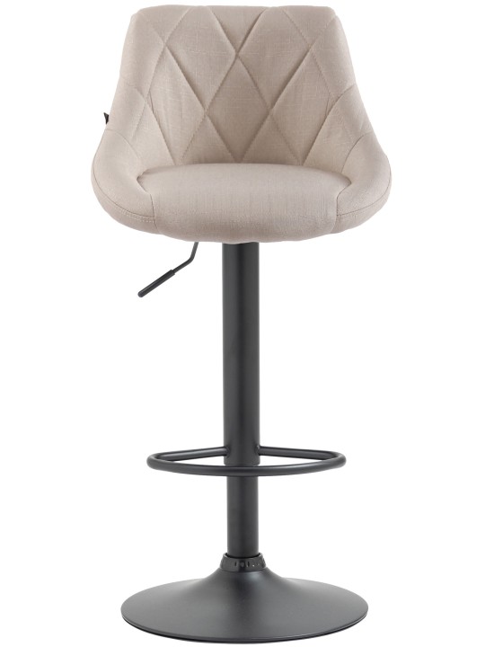 Barkruk Lazio stof, crème