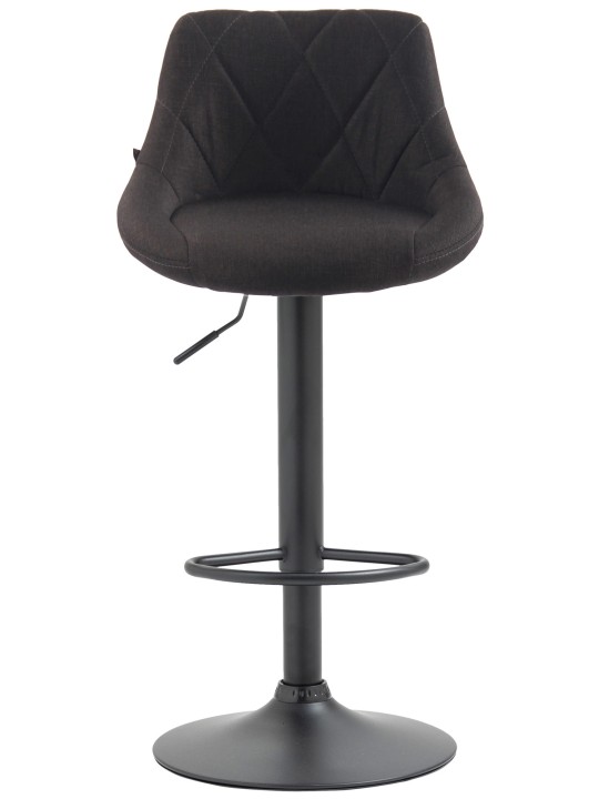 Barkruk Lazio stof, donkergrijs