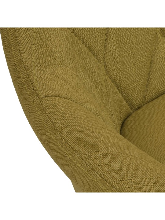 Barkruk Lazio stof, groen