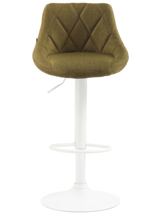 Barkruk Lazio stof, groen