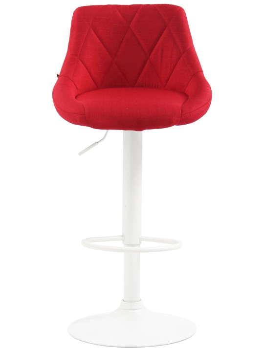 Barkruk Lazio stof, rood