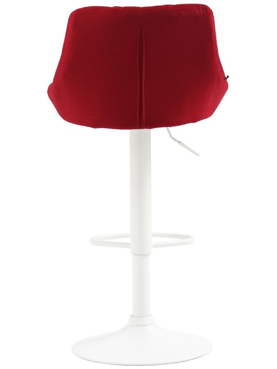 Barkruk Lazio stof, rood
