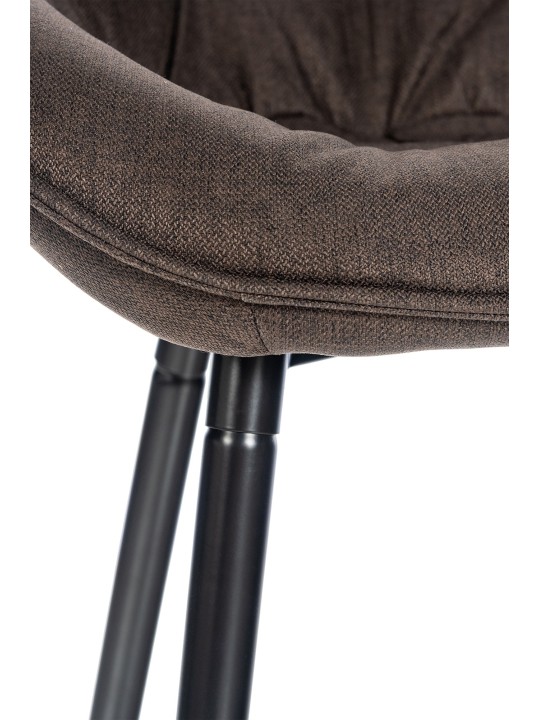 Barkruk Gibson stof, bruin Barkruk Gibson stof, bruin