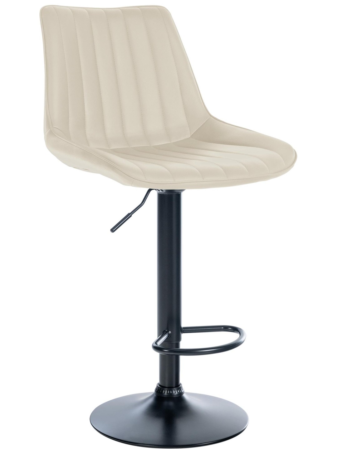 Barkruk Toni kunstleer, crème