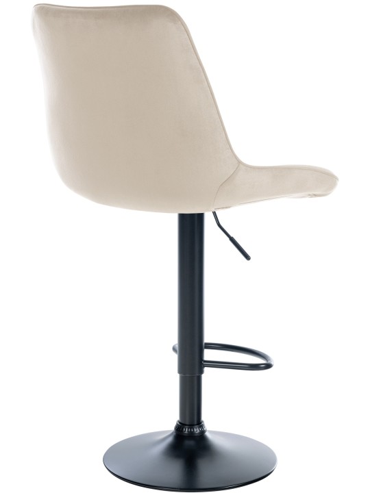 Barkruk Toni fluweel, crème Barkruk Toni fluweel, crème