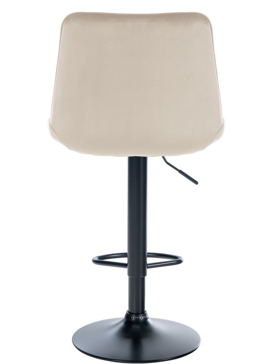 Barkruk Toni fluweel, crème Barkruk Toni fluweel, crème