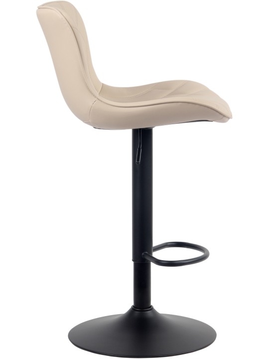 Barkruk Linus kunstleer, crème