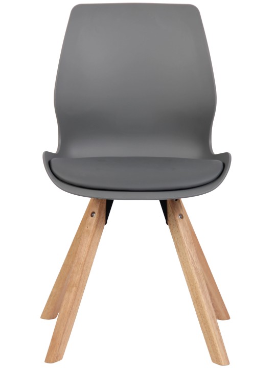Stoel Luna kunststof, grijs Stoel Luna kunststof, grijs