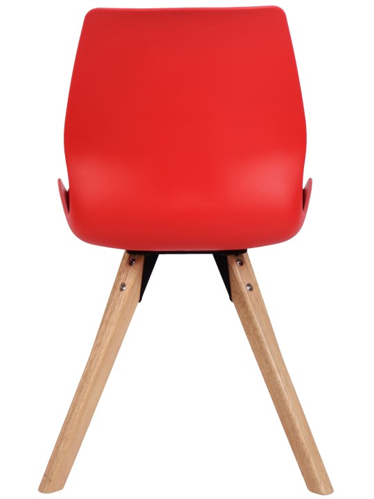 Stoel Luna kunststof, rood Stoel Luna kunststof, rood