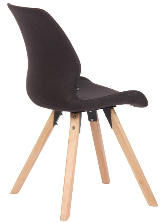 Stoel Luna stof, zwart Stoel Luna stof, zwart