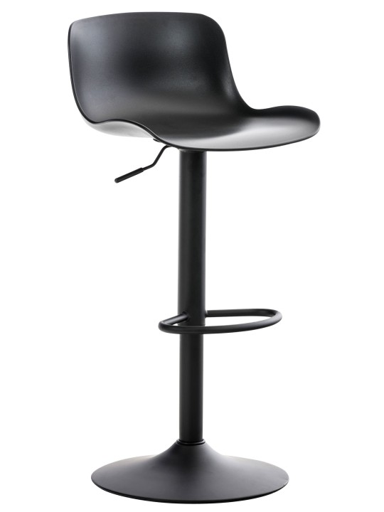 Set van 4 barkrukken Almada, zwart