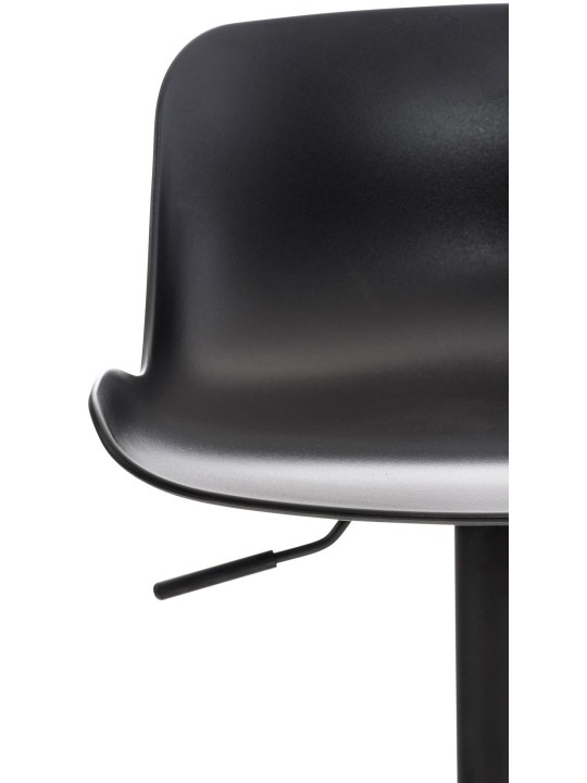 Set van 4 barkrukken Almada, zwart