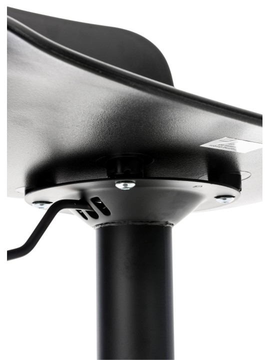 Set van 4 barkrukken Almada, zwart