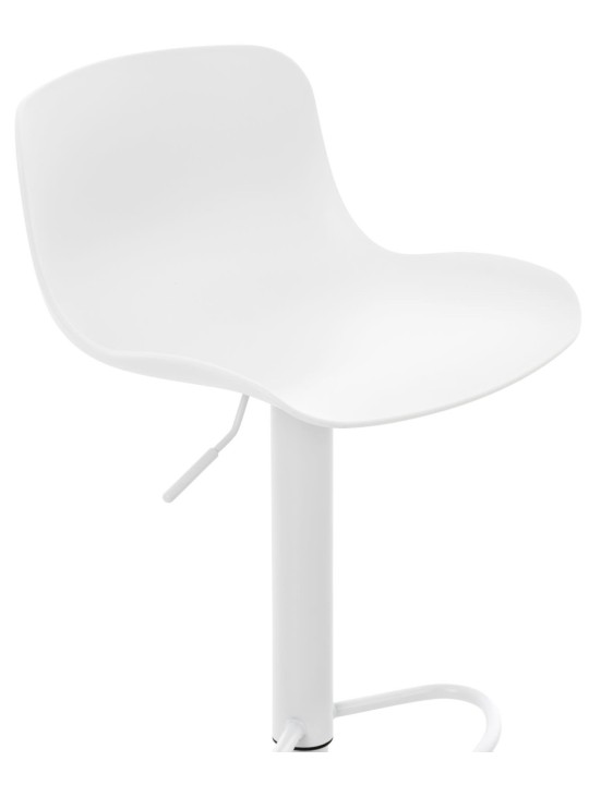 Set van 4 barkrukken Almada, wit