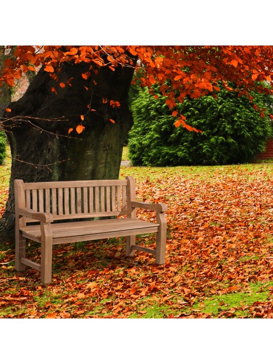 Teakhouten bank Jackson V2 150 cm, teak