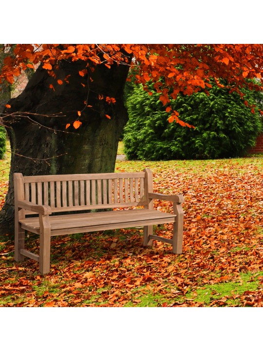 Teakhouten bank Jackson V2 180 cm, teak Teakhouten bank Jackson V2 180 cm, teak