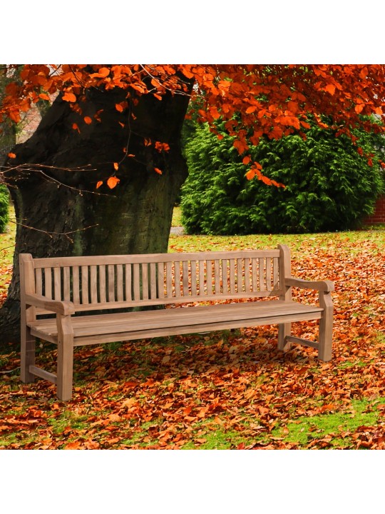 Teakhouten bank Jackson V2 240 cm, teak Teakhouten bank Jackson V2 240 cm, teak