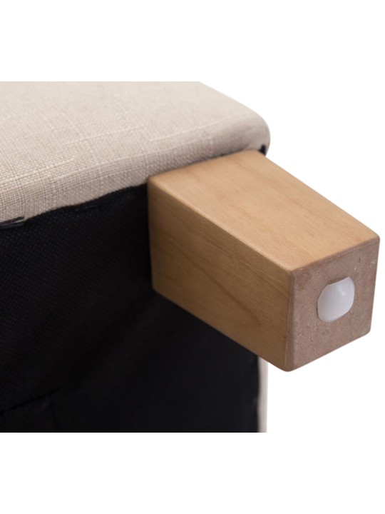 Set van 2 Pharaoh-krukjes, antiek-licht, crème