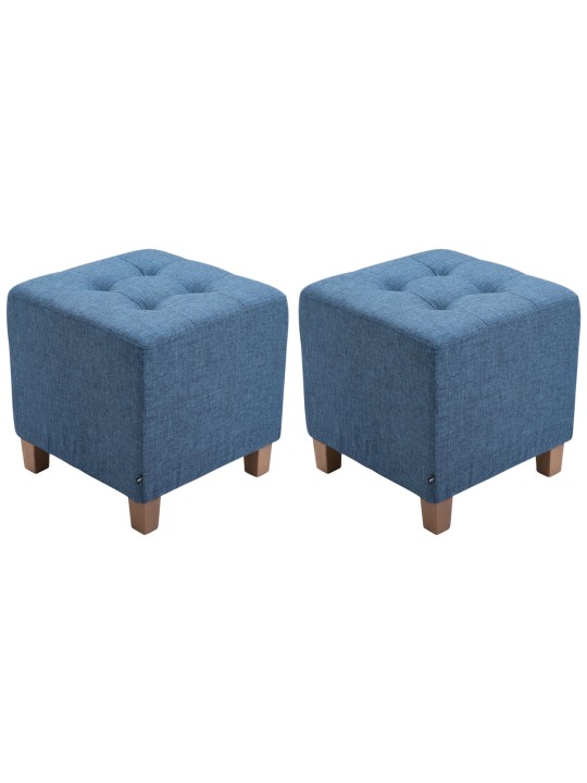 Set van 2 Pharaoh-krukjes, antiek-licht, blauw Set van 2 Pharaoh-krukjes, antiek-licht, blauw