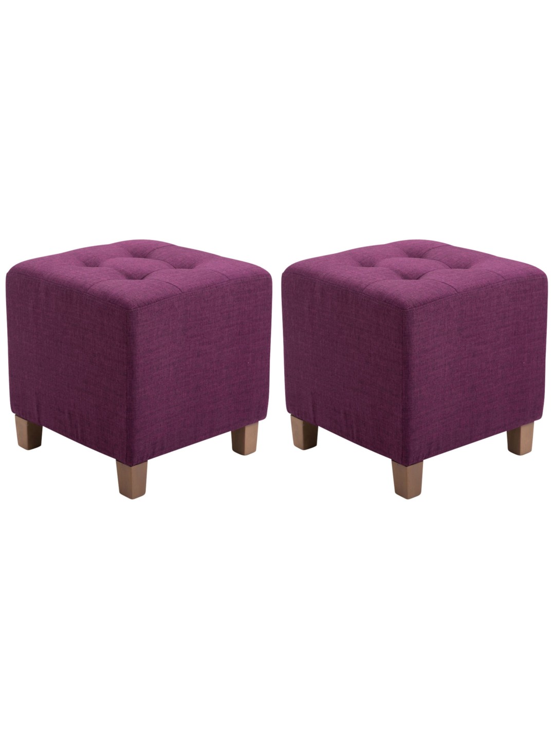 Set van 2 Pharaoh-krukjes, antiek-licht, lila