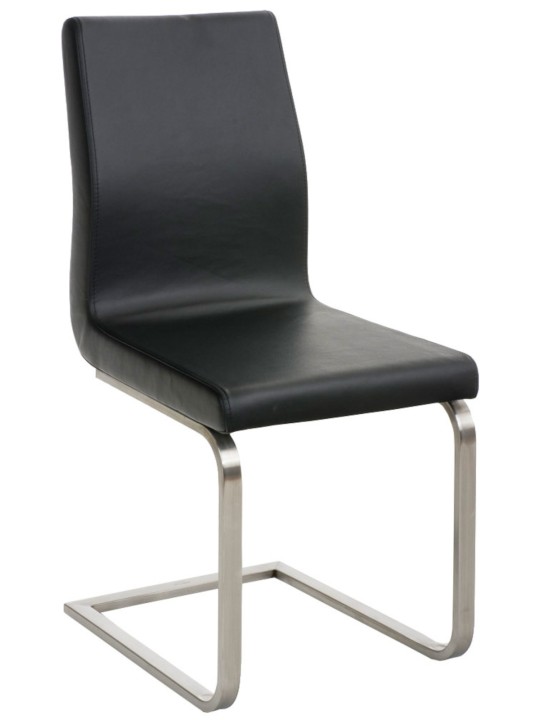 Set van 2 Belfort eetkamerstoelen, zwart