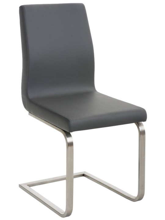 Set van 2 Belfort eetkamerstoelen, grijs Set van 2 Belfort eetkamerstoelen, grijs