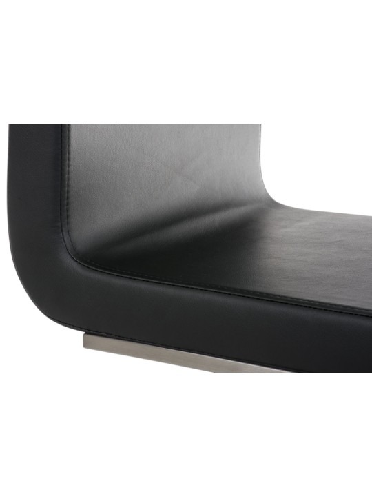 Set van 2 Belfort eetkamerstoelen, zwart