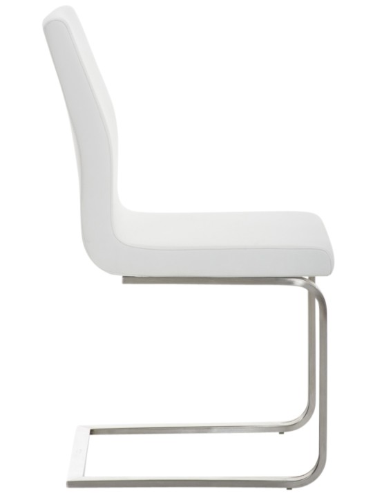 Set van 2 Belfort eetkamerstoelen, wit