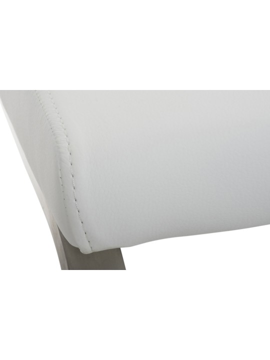 Set van 2 Belfort eetkamerstoelen, wit