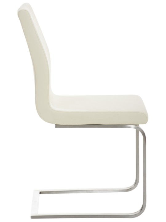 Set van 2 Belfort eetkamerstoelen, crème