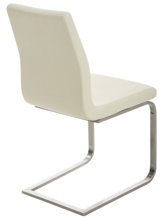 Set van 2 Belfort eetkamerstoelen, crème