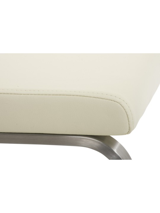 Set van 2 Belfort eetkamerstoelen, crème