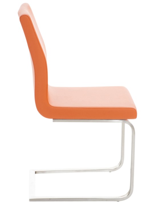 Set van 2 Belfort eetkamerstoelen, oranje