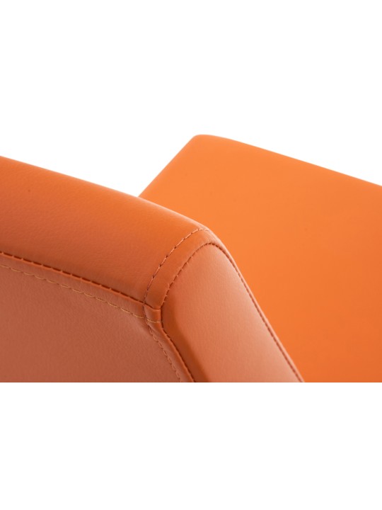 Set van 2 Belfort eetkamerstoelen, oranje