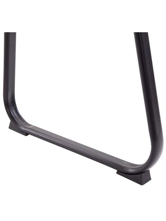 Set van 2 bezoekersstoelen Canada B kunstleer, bruin