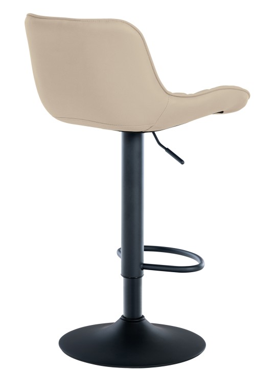 Barkruk Minosa kunstleer, crème