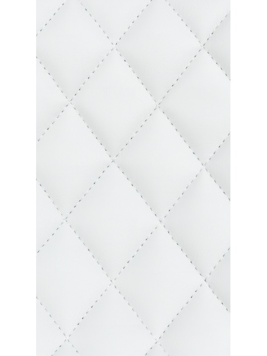 Set van 2 barkrukken Minosa kunstleer, wit