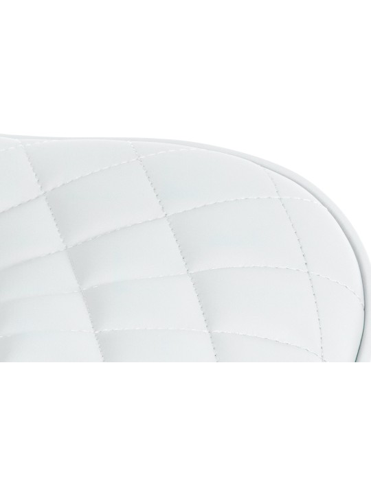 Set van 2 barkrukken Minosa kunstleer, wit