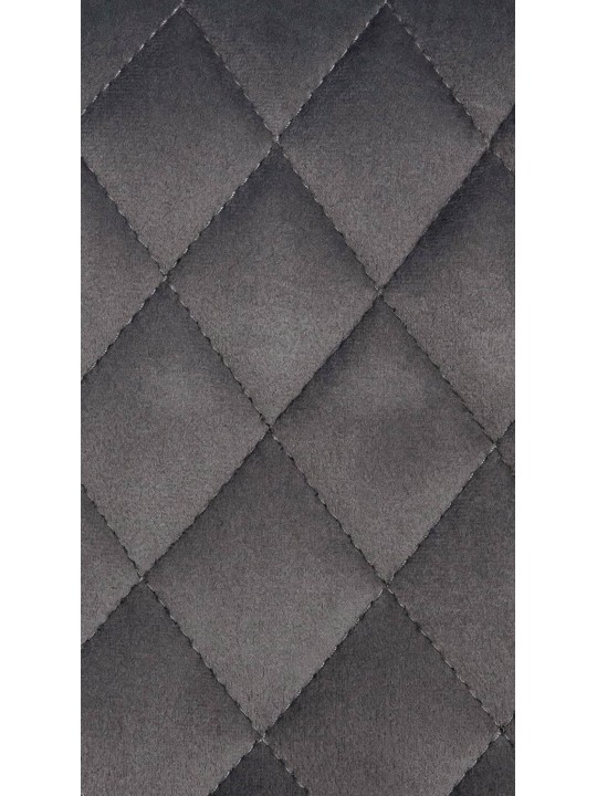 Set van 2 barkrukken Minosa fluweel, donkergrijs Set van 2 barkrukken Minosa fluweel, donkergrijs