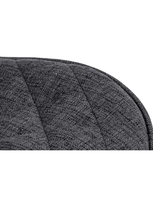 Set van 2 barkrukken Minosa stof, zwart