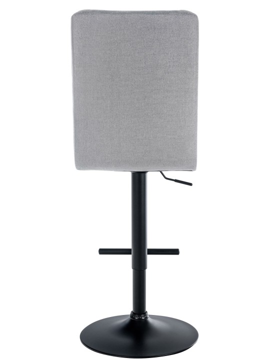 Barkruk Peking V2 stof, lichtgrijs