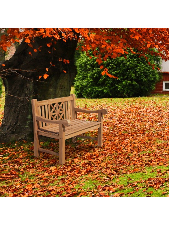 Teakhouten bank Florida 120 cm, teak Teakhouten bank Florida 120 cm, teak