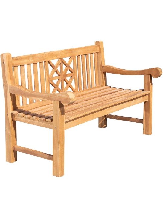 Teakhouten bank Florida 150 cm, teak Teakhouten bank Florida 150 cm, teak