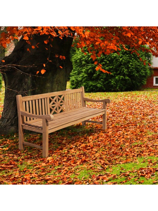 Teakhouten bank Florida 220 cm, teak Teakhouten bank Florida 220 cm, teak