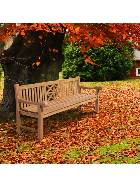 Teakhouten bank Florida 240 cm, teak Teakhouten bank Florida 240 cm, teak