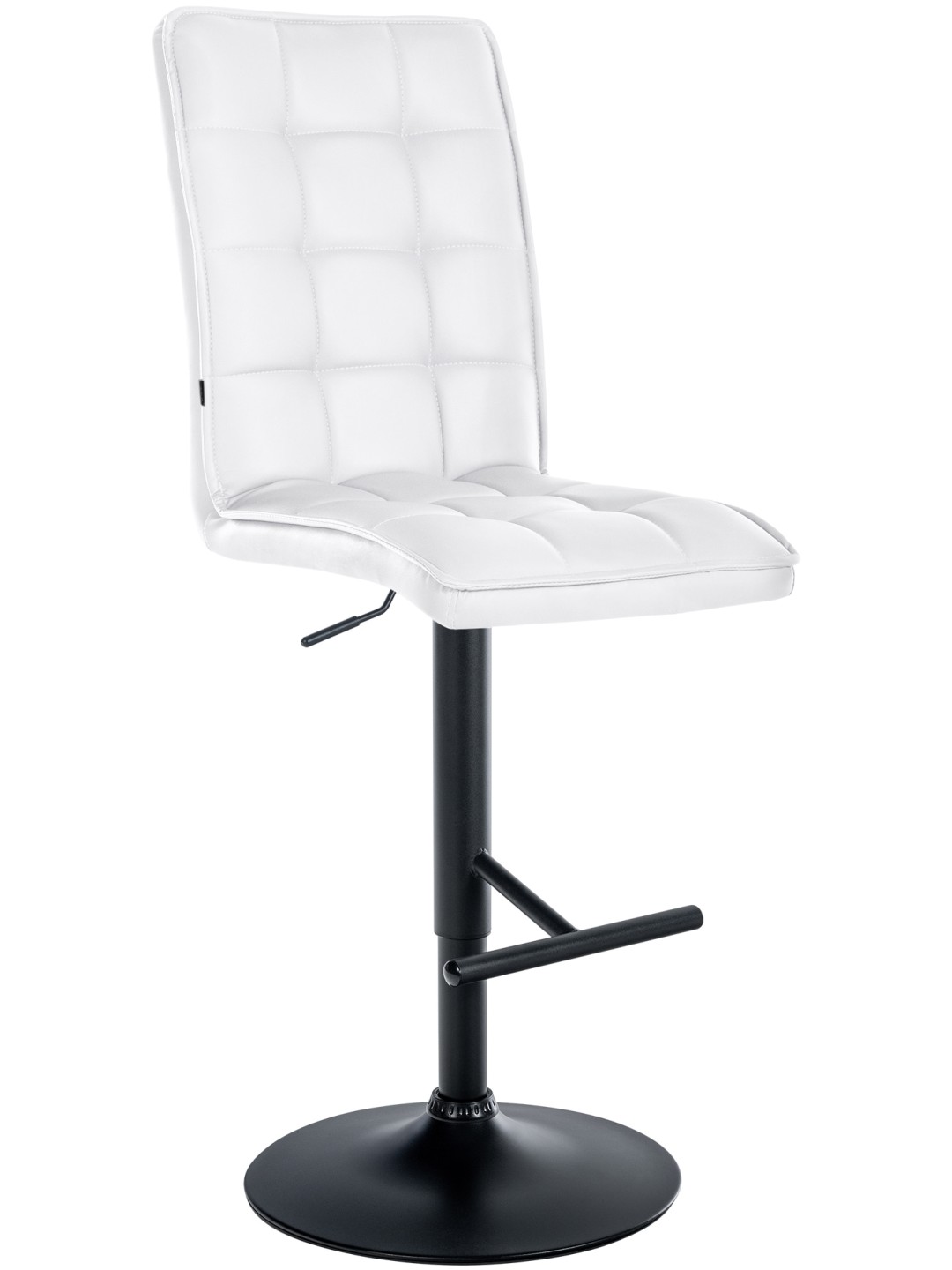 Barkruk Peking V2 kunstleer, wit