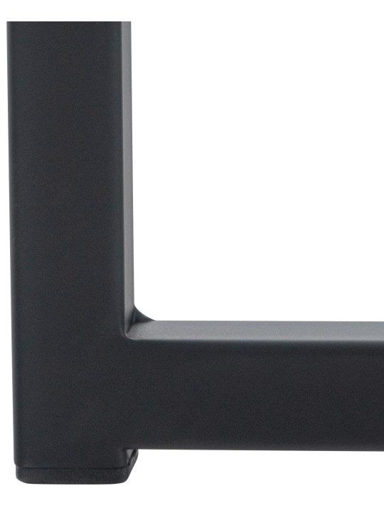 Ligstoel Avon fluweel, zwart Ligstoel Avon fluweel, zwart