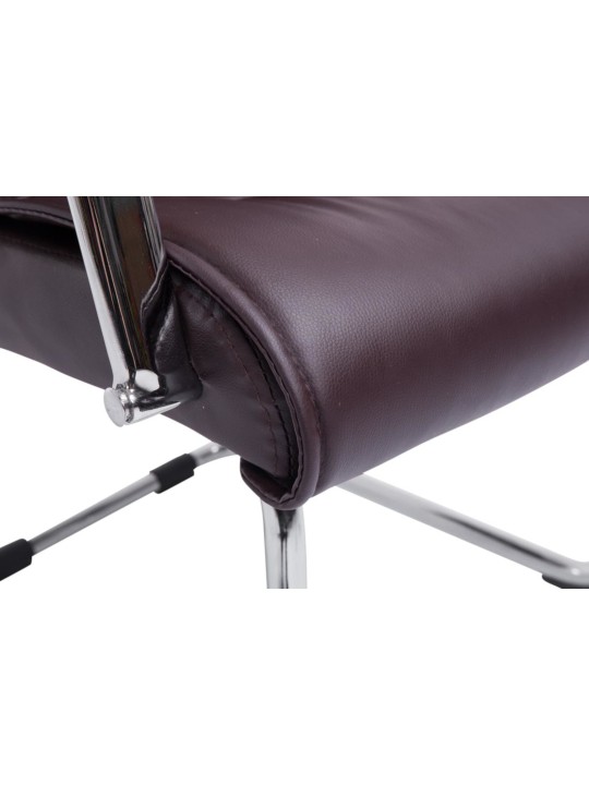 Set van 2 bezoekersstoelen Sievert, bruin Set van 2 bezoekersstoelen Sievert, bruin