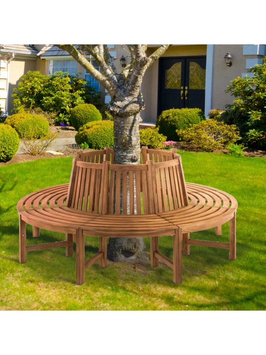 Boombank Novum ca. 200 cm, teak