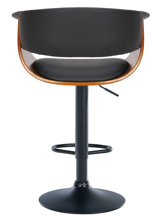 Barkruk Vestaals kunstleer, walnoot/zwart Barkruk Vestaals kunstleer, walnoot/zwart